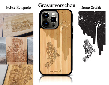 INDIVIDUEL iPhone 15 Pro bambou plastique